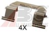 OJD 1091723 Accessory Kit, disc brake pads